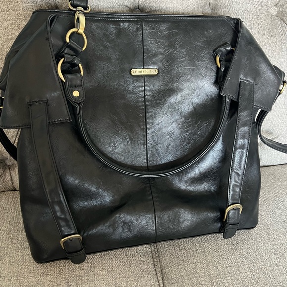 Timi & Leslie Diaper Bag!
Black Leather - Picture 2 of 8